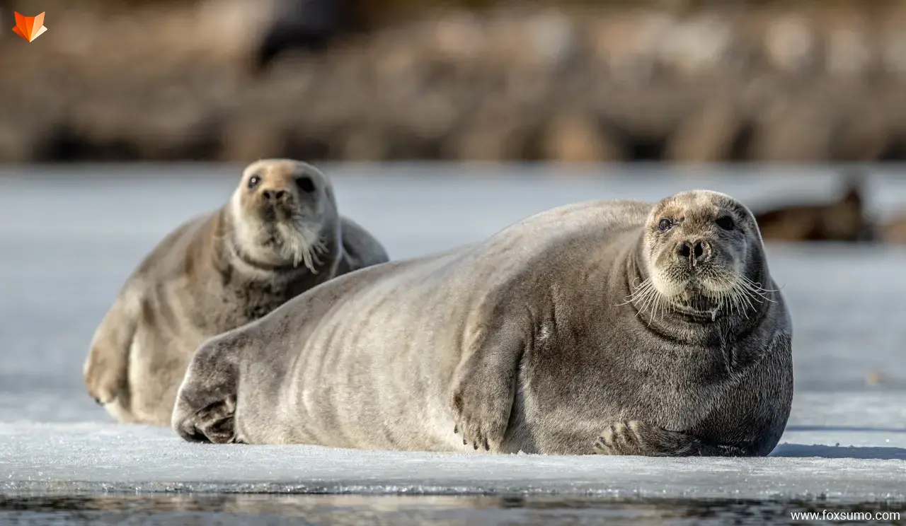 bearded seal Tundra Animals