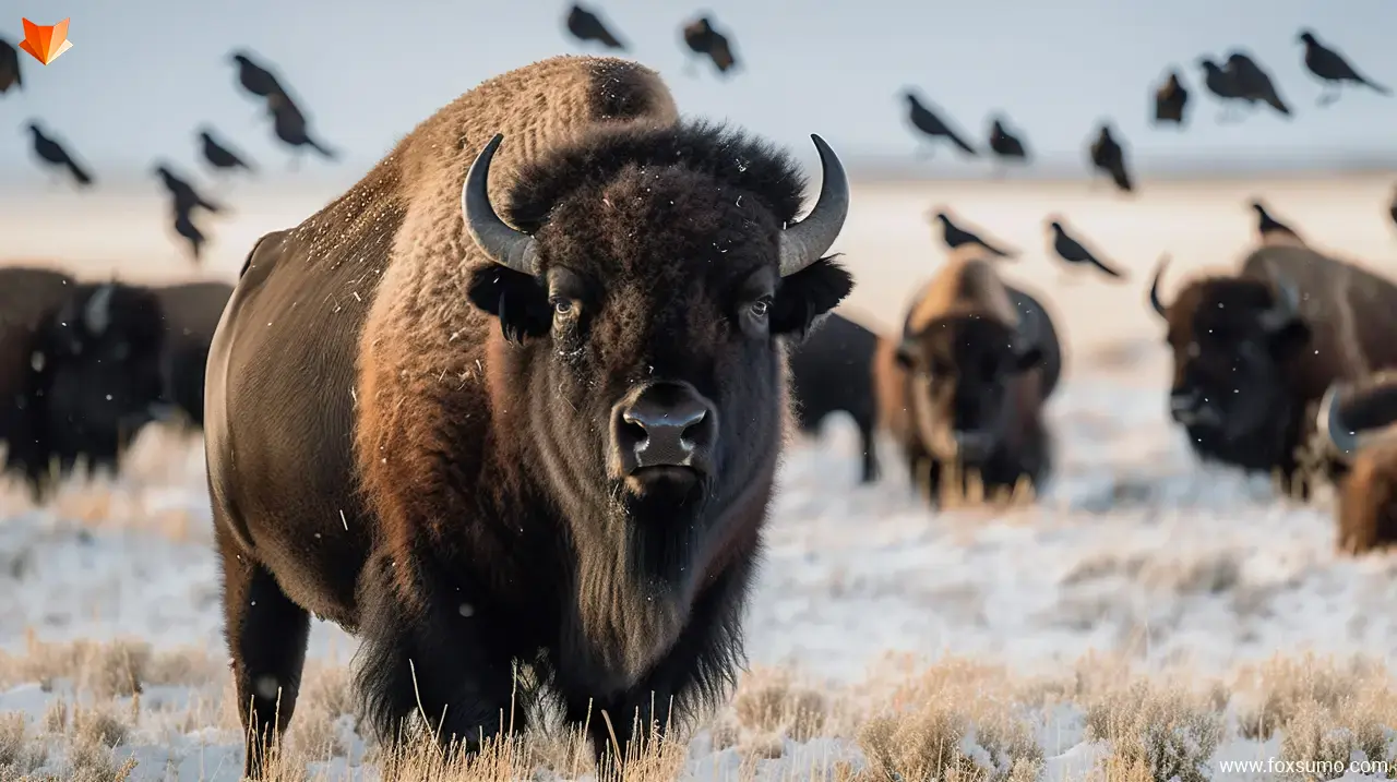 bison Strong Animals