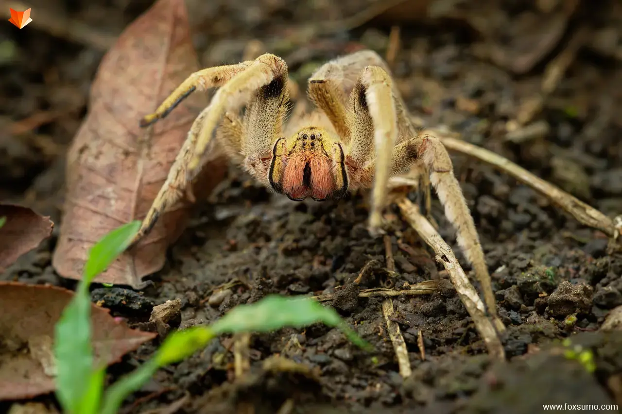 brazilian wandering spider Rainforest Animals