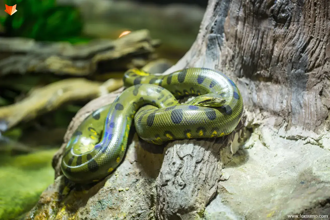 green anaconda Strong Animals