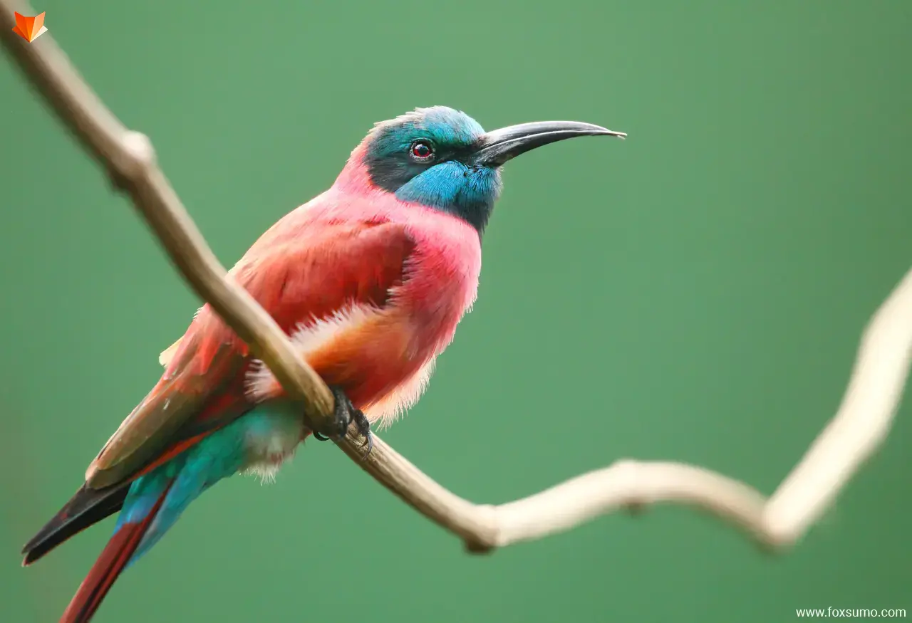 northern carmine bee eater Pink Animals