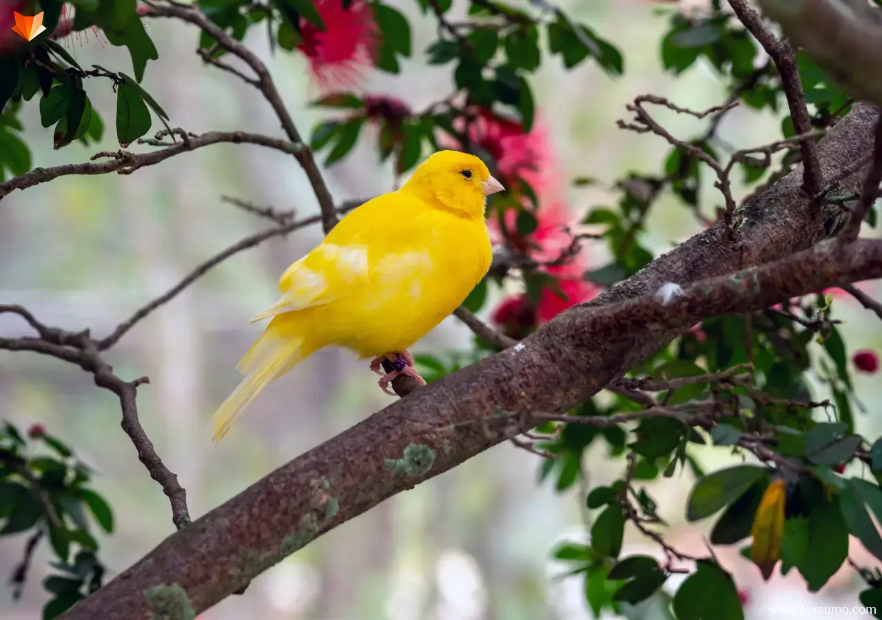 yellow canary Yellow Animals