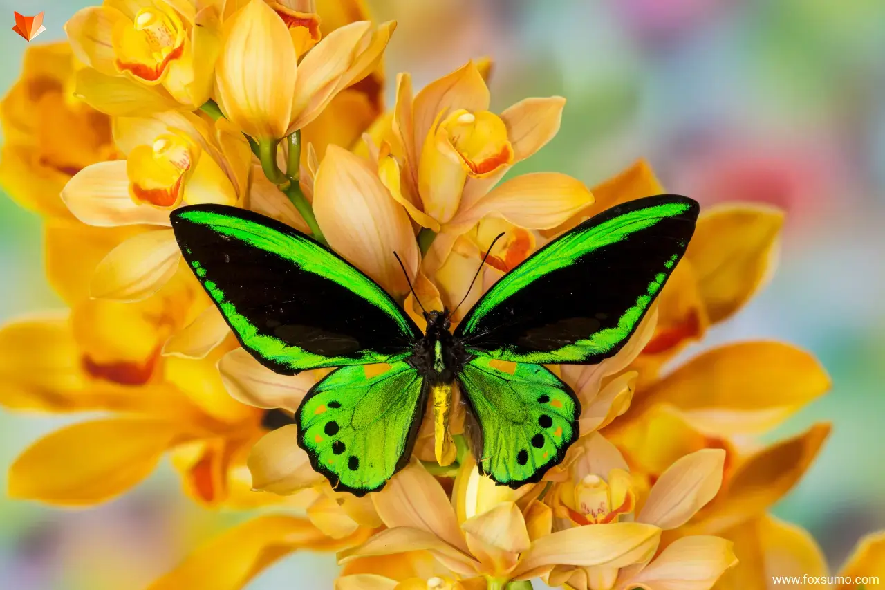 common green birdwing butterfly Green Animals