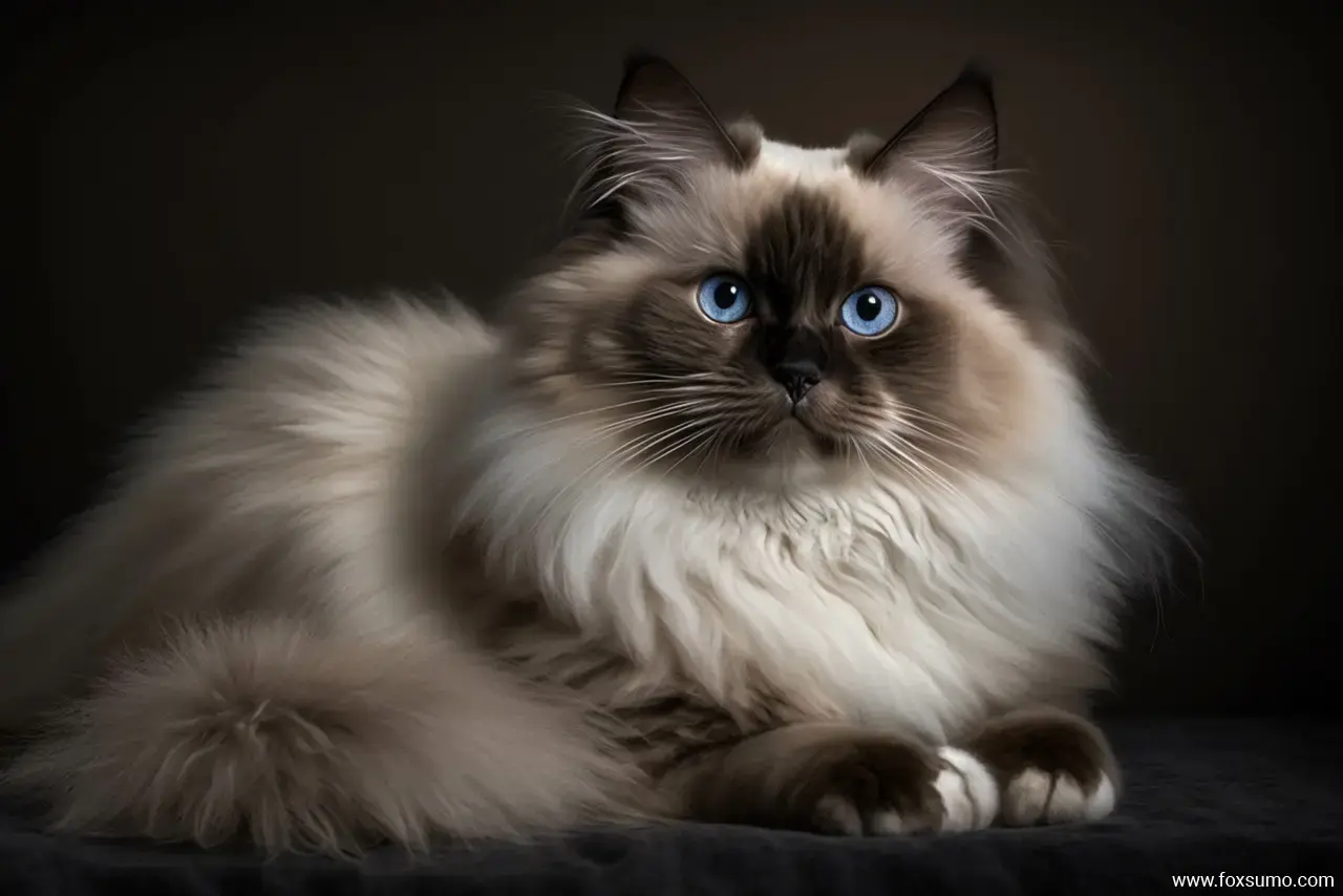 fluffy cat breeds Blue Animals