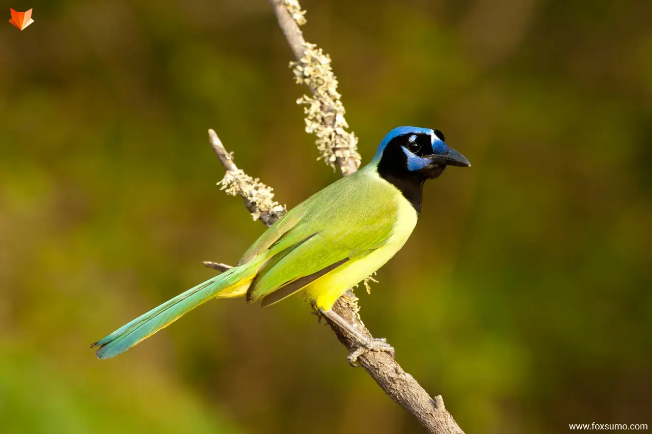 green jay colorful birds