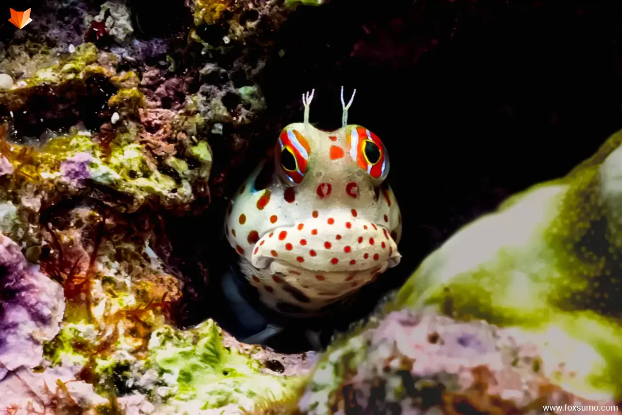 red spotted blenny