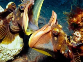 sarcastic fringehead Weird Frogs