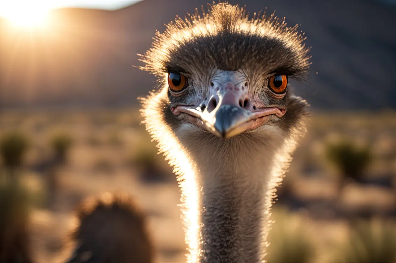 the ostrich